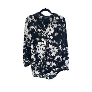 Floral Button Up Blouse
